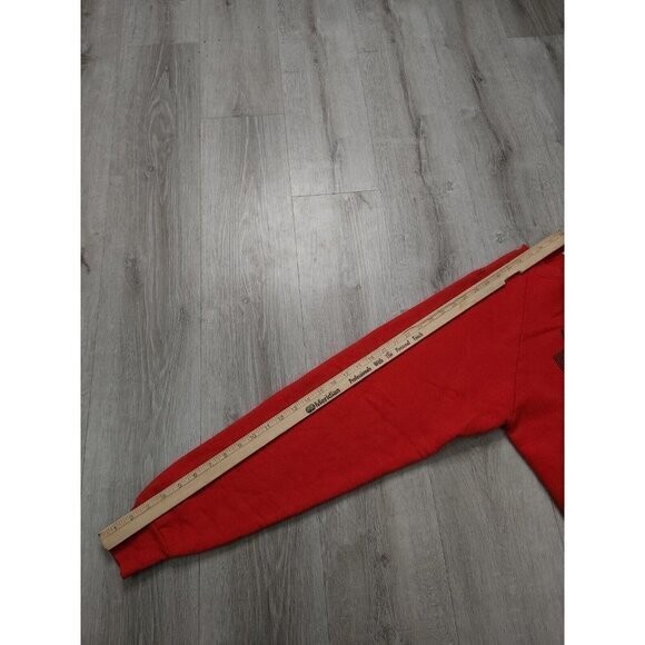 Vintage Air Jordan Nike Flight Jumpman Logo Sweatshirt Pullover‎ Mens XL Red - Picture 9 of 12